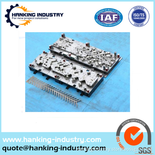 High quality crimping terminal press die metal stamping mould